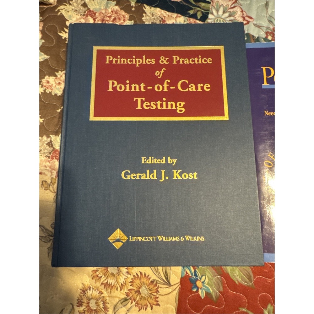 Point-of-Care Testing Principles & Practice, Needs Opportunity Innovation Books - Picture 2 of 9